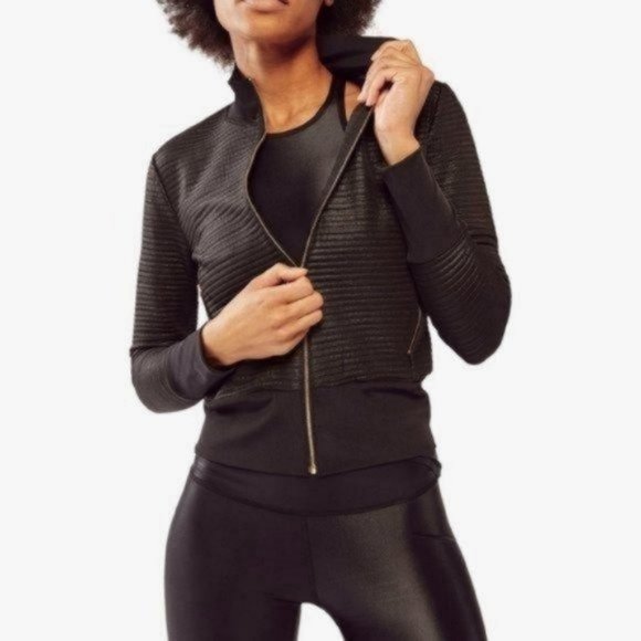 Fierce + Regal Gym Jacket Athleisure Jacket Olive Green Women's Small NEW - Picture 1 of 10